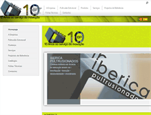 Tablet Screenshot of iberica-pultrusionados.com